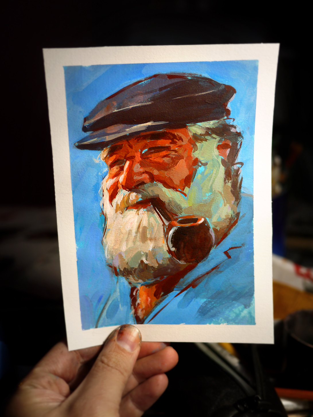 Stages de peinture et stages de dessin où on apprend à peindre à l'acrylique. Stages adultes à Mulhouse. Stages d'acrylique