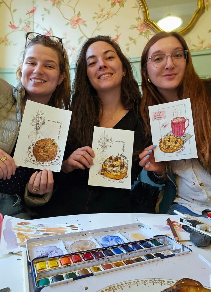 Atelier dessin Mulhouse Atelier Angéline, stage dessin et peinture, cours de dessin enfants et adultes, activité artistique créative, loisirs créatifs Haut-Rhin 68 Alsace