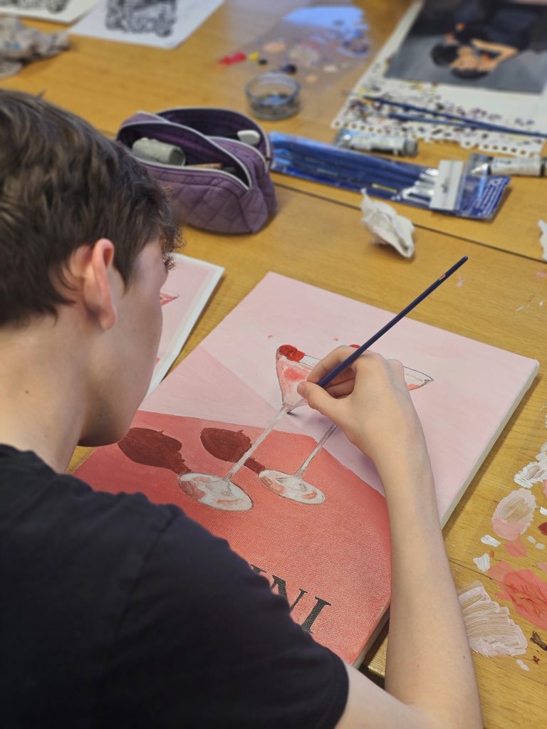 Cours ados de dessin et peinture à Mulhouse autour de moi